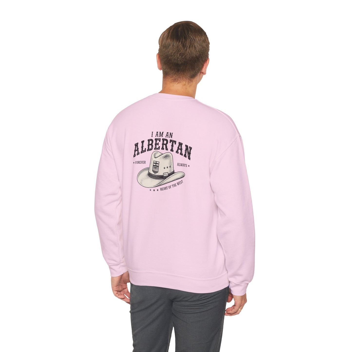 I Am Albertan (On the Back) Unisex Sweatshirt