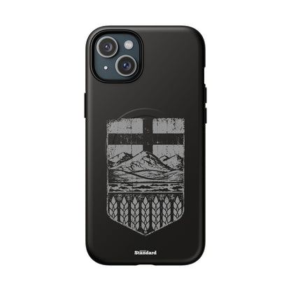 Rugged Alberta Shield Black MagSafe Premium Case