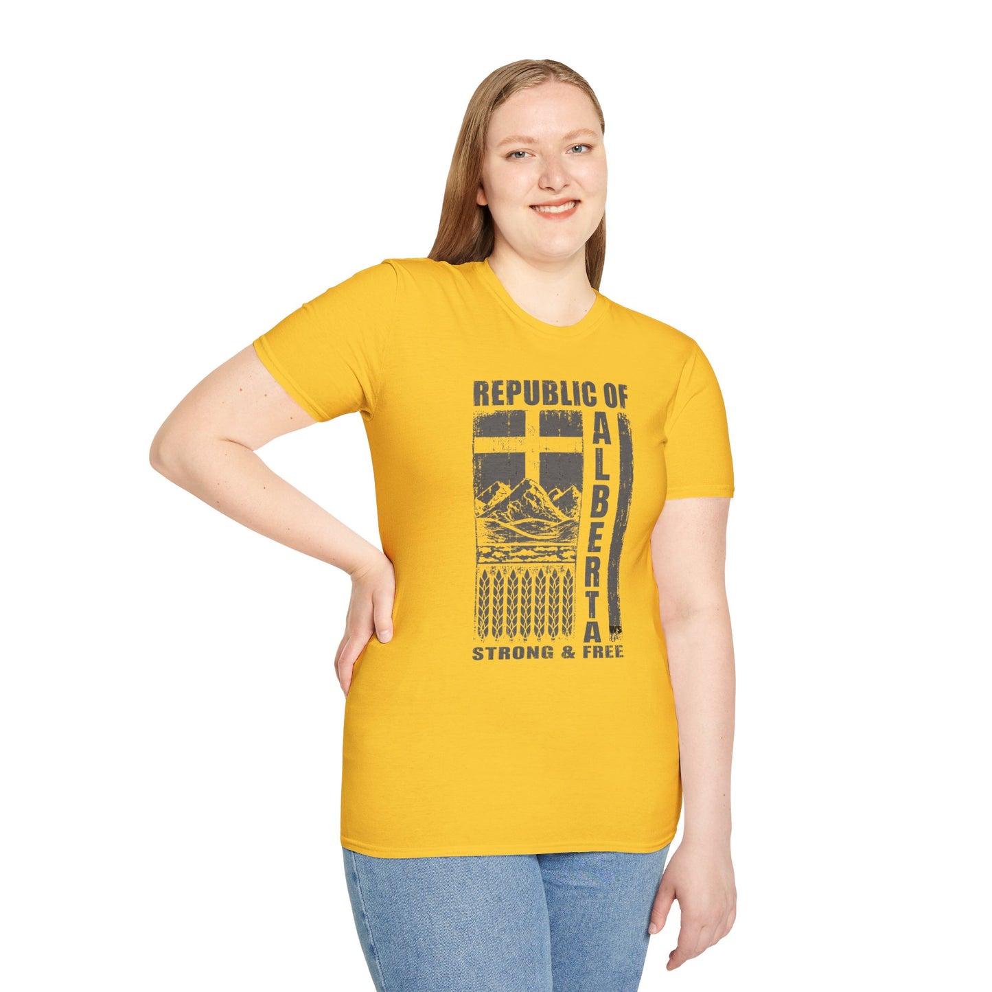 Republic of Alberta Unisex Softstyle T-Shirt