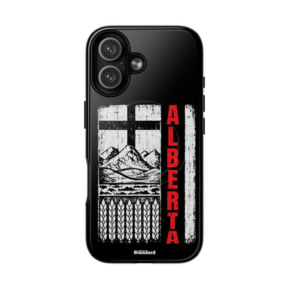 Rugged Alberta Black MagSafe Premium Case