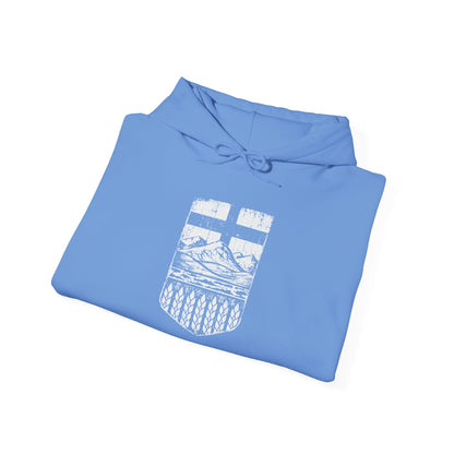 Rugged Shield of Alberta Unisex Hoodie