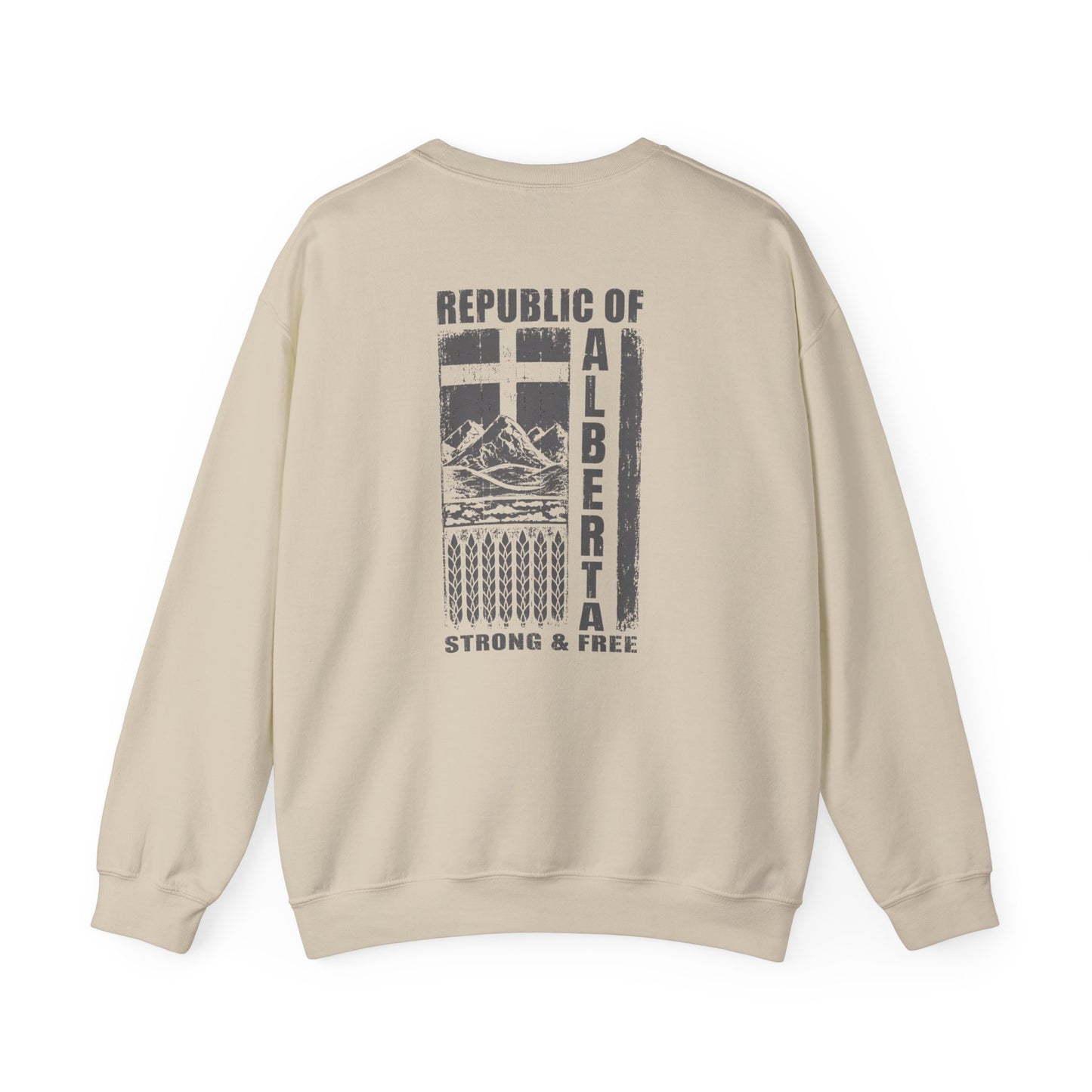 Republic of Alberta (On the Back) Premium Crewneck Sweatshirt