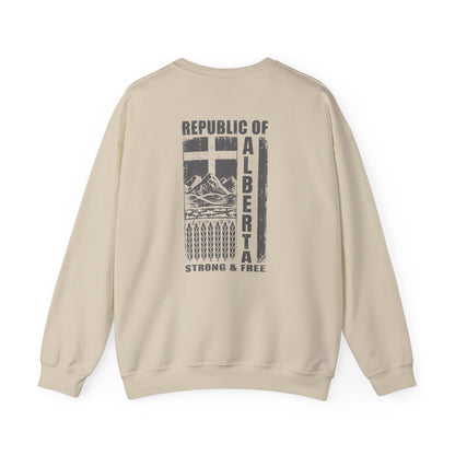 Republic of Alberta (On the Back) Premium Crewneck Sweatshirt