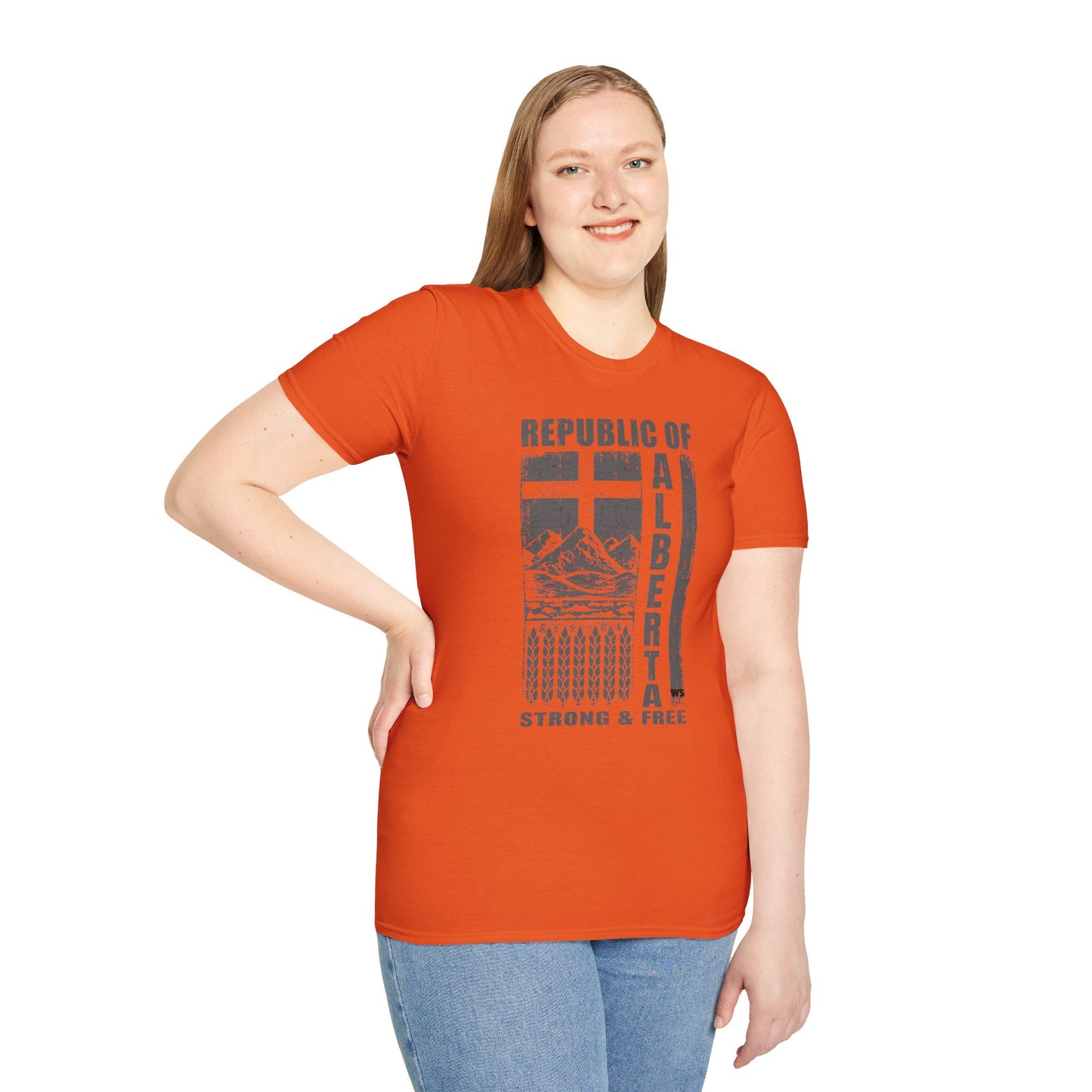 Republic of Alberta Unisex Softstyle T-Shirt