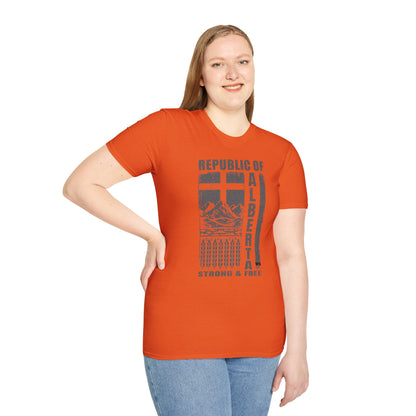 Republic of Alberta Unisex Softstyle T-Shirt