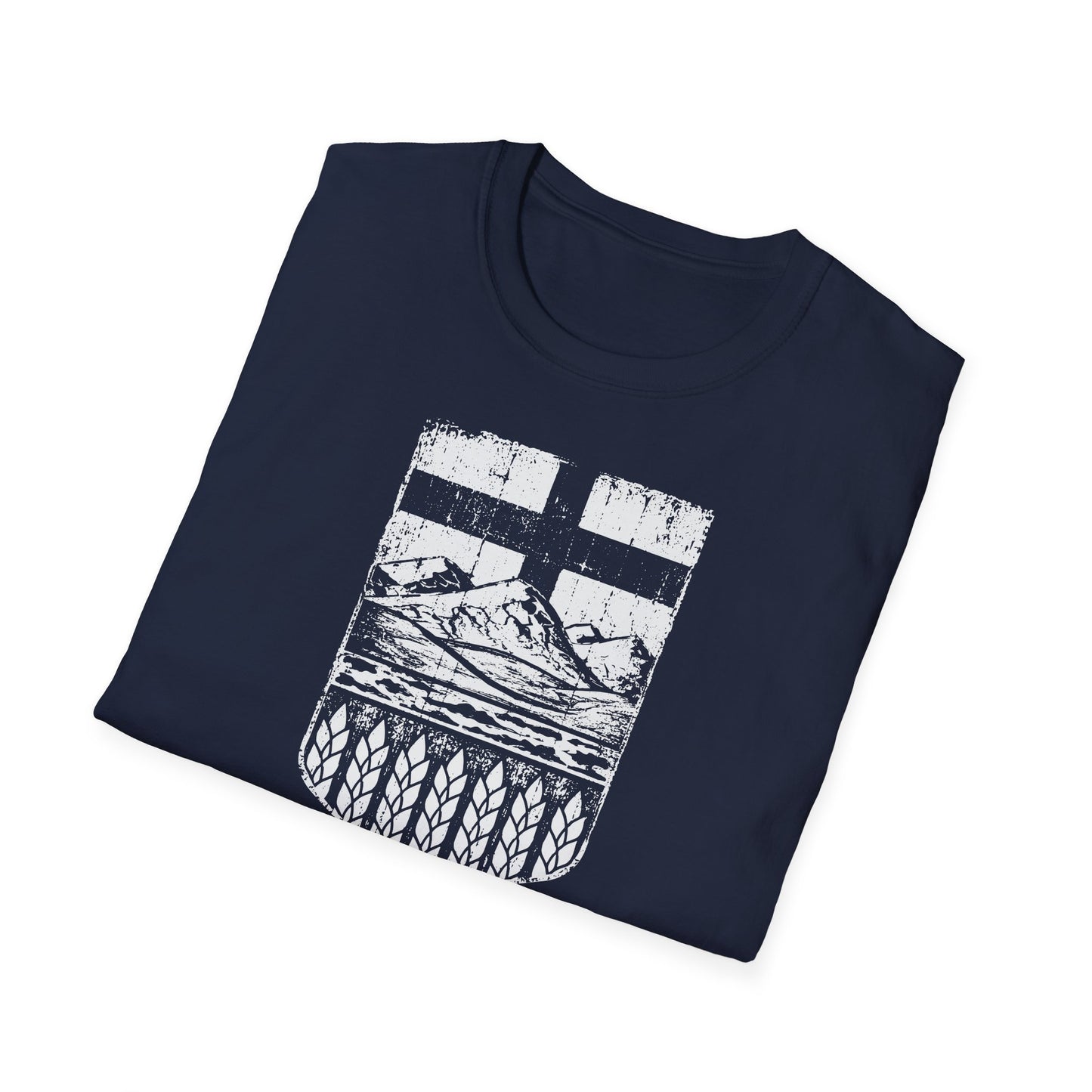 Rugged Alberta Shield Unisex T-Shirt