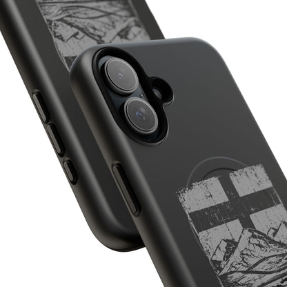 Rugged Alberta Shield Black MagSafe Premium Case