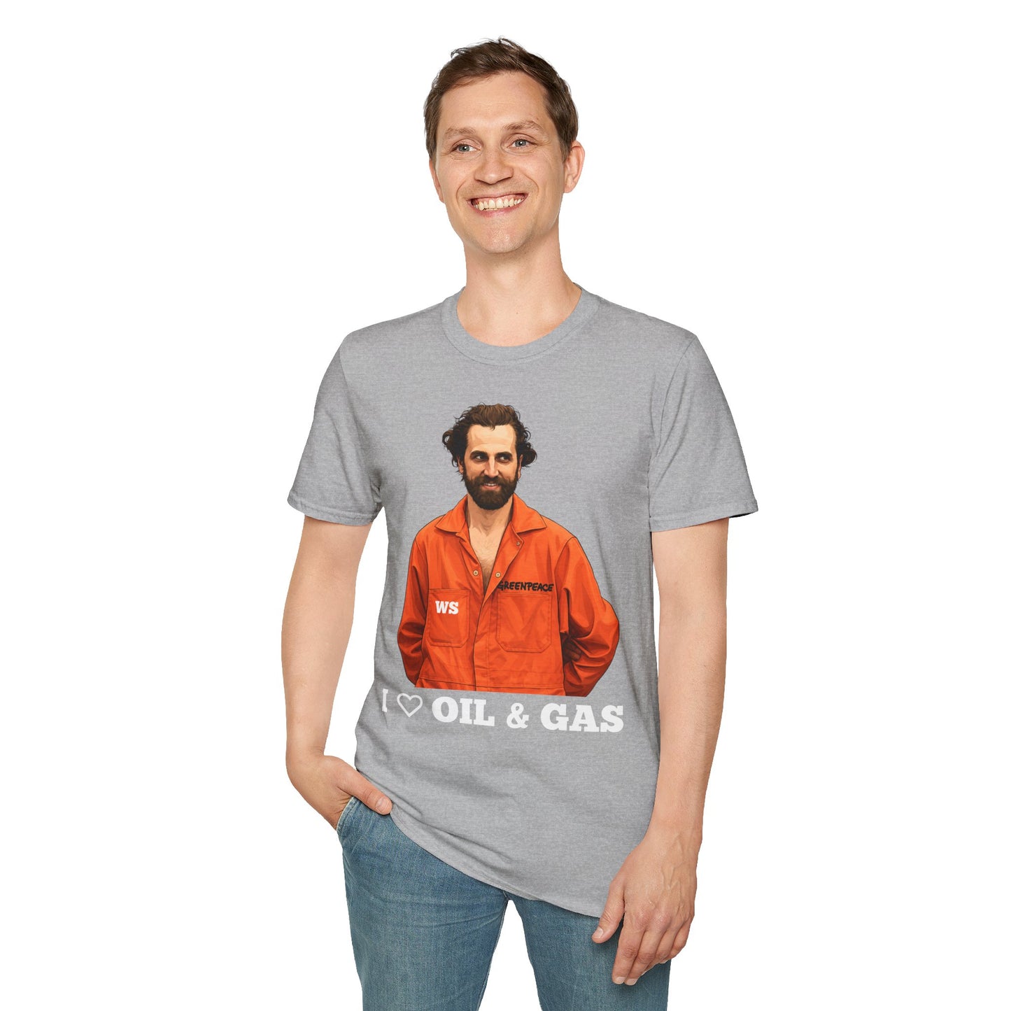 Guilbeault 'I Love Oil and Gas' Unisex T-Shirt