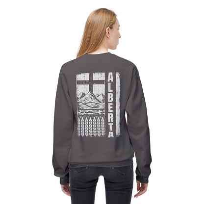 Rugged Alberta (On the Back) Crewneck Sweatshirt