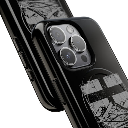 Rugged Alberta Shield Black MagSafe Premium Case