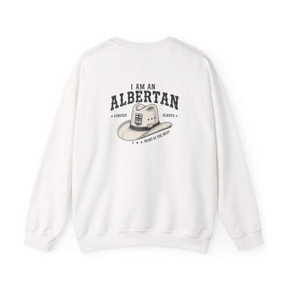 I Am Albertan (On the Back) Unisex Sweatshirt