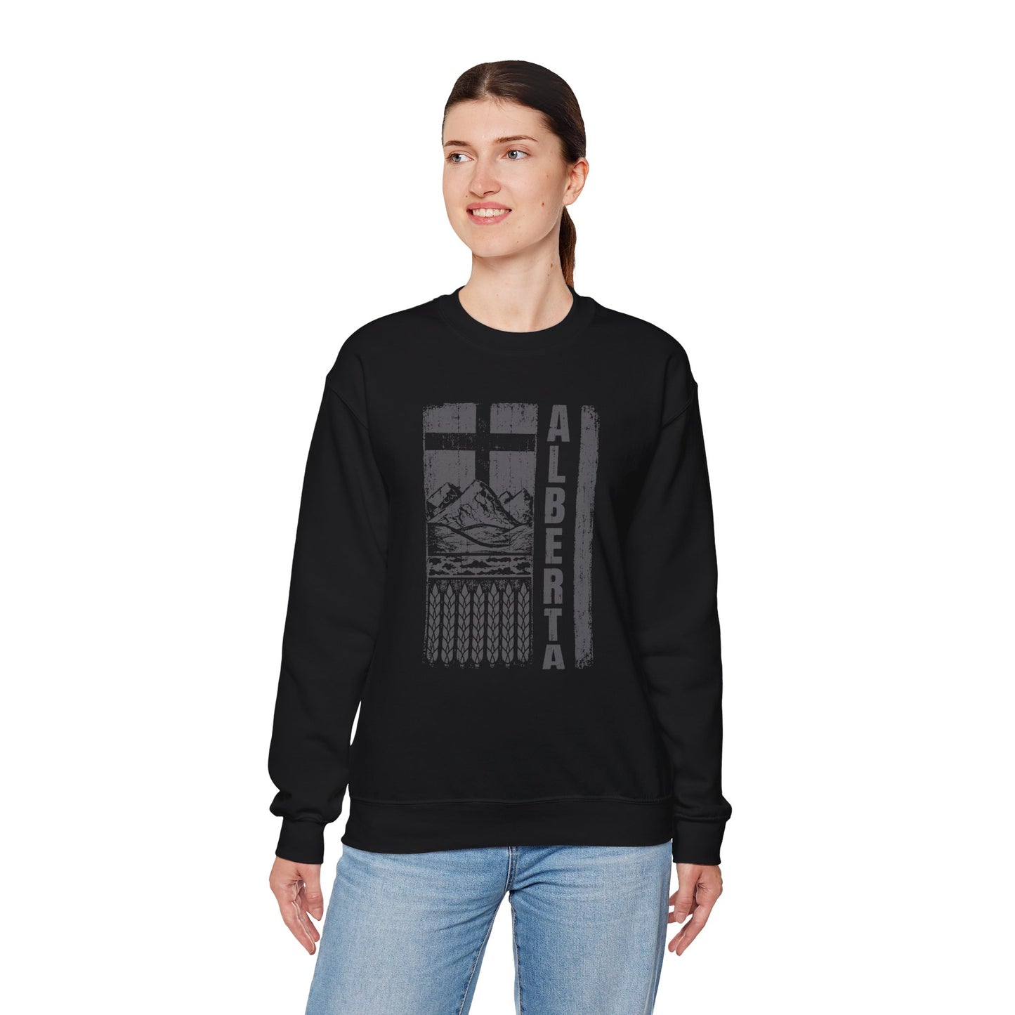 Rugged Alberta Unisex Sweatshirt