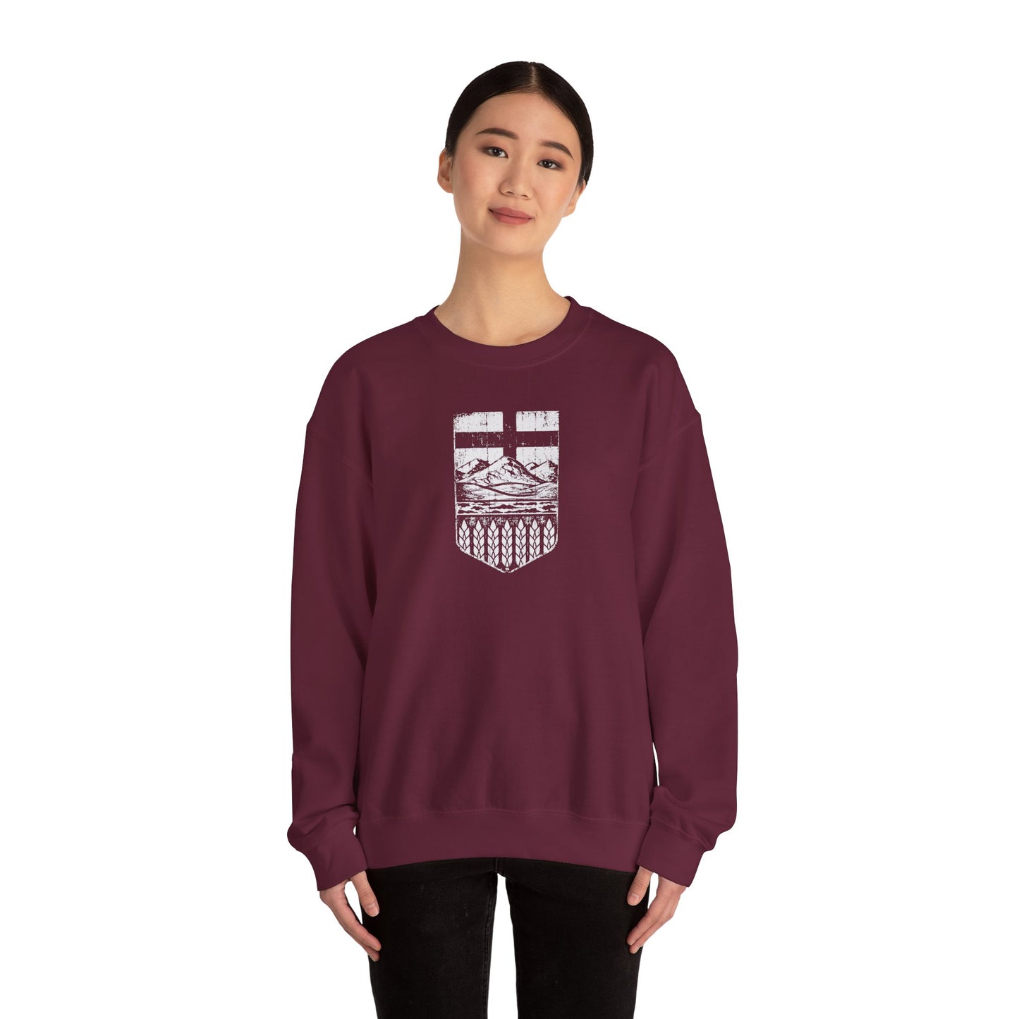 Rugged Alberta Shield Unisex Sweatshirt