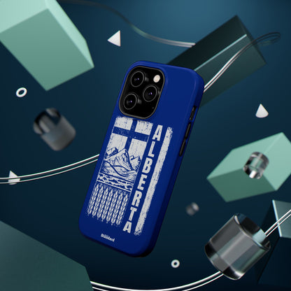 Rugged Alberta Blue MagSafe Phone Case