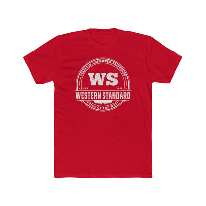 Vintage Western Standard Men's Cotton T-Shirt