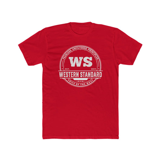 Vintage Western Standard Men's Cotton T-Shirt