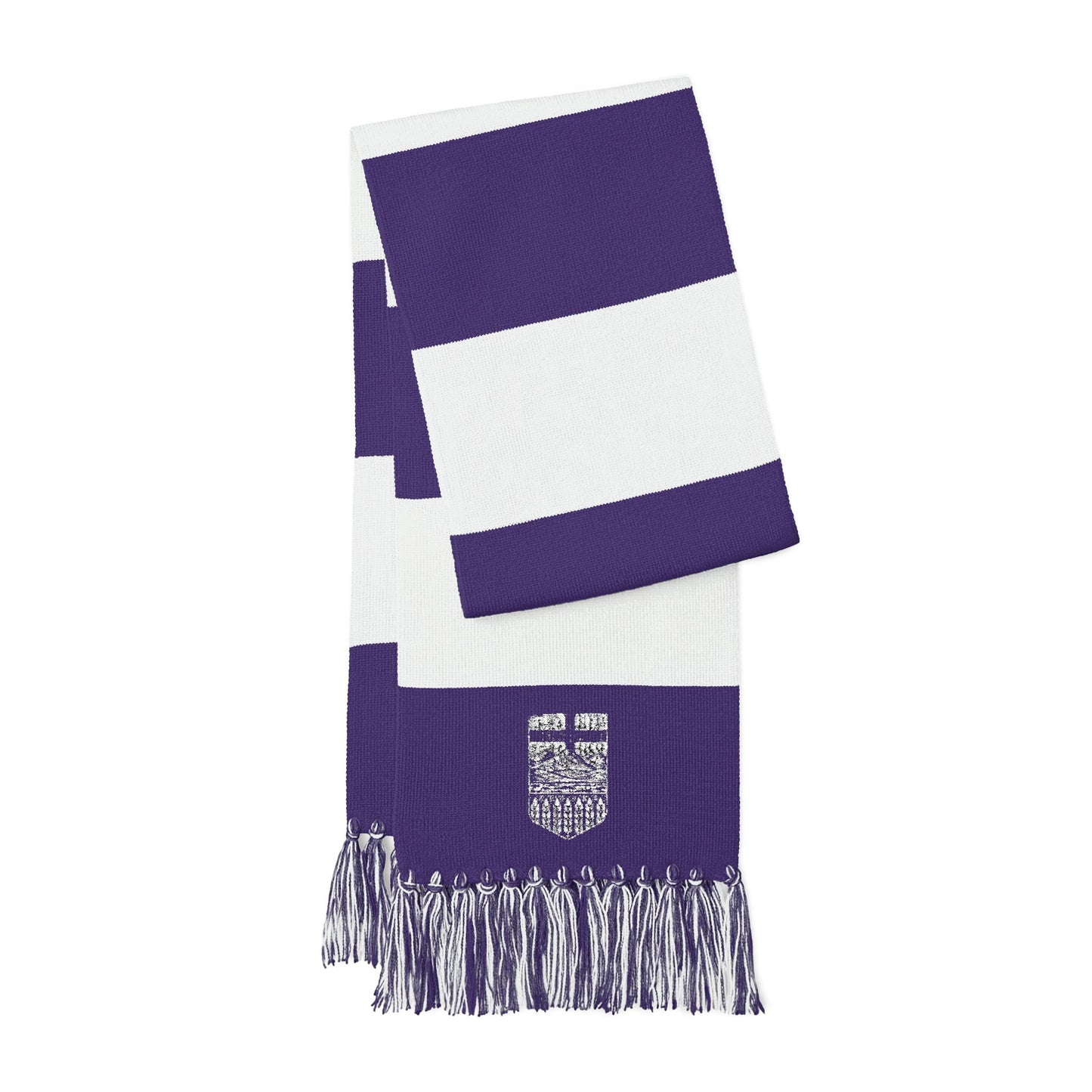 Rugged Alberta Shield Scarf (Embroidered)