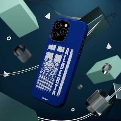 Rugged Alberta Blue MagSafe Phone Case