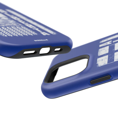Rugged Alberta Blue MagSafe Phone Case
