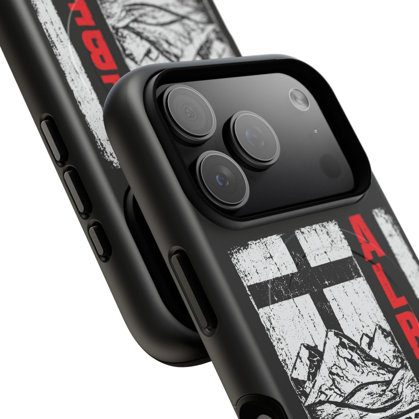 Rugged Alberta Black MagSafe Premium Case