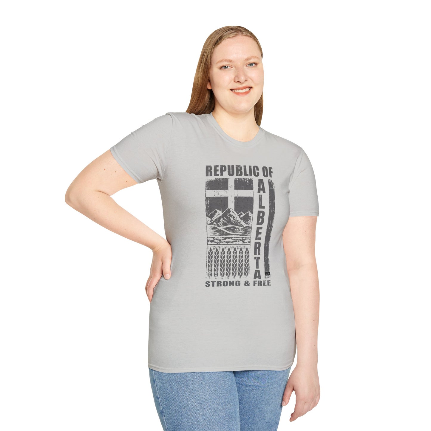Republic of Alberta Unisex Softstyle T-Shirt