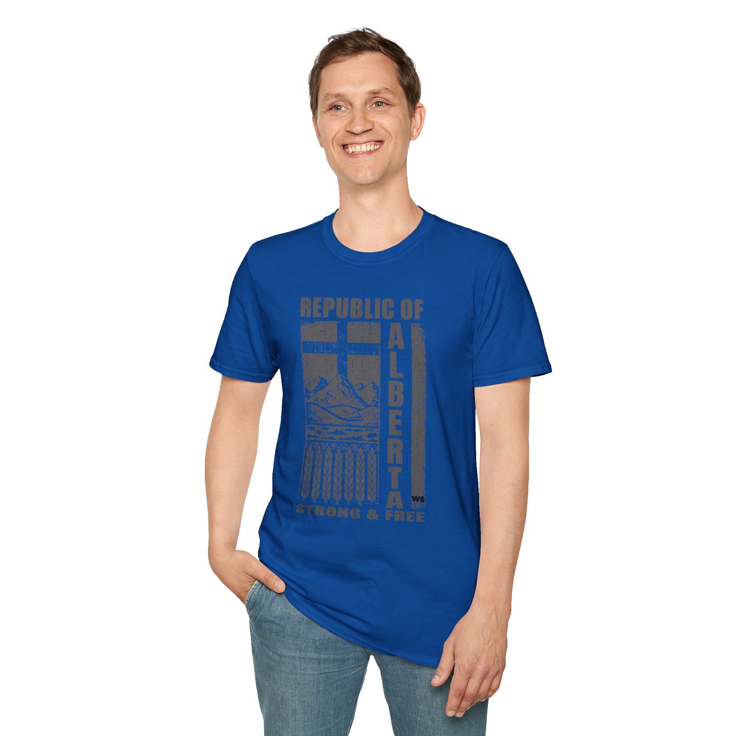 Republic of Alberta Unisex Softstyle T-Shirt