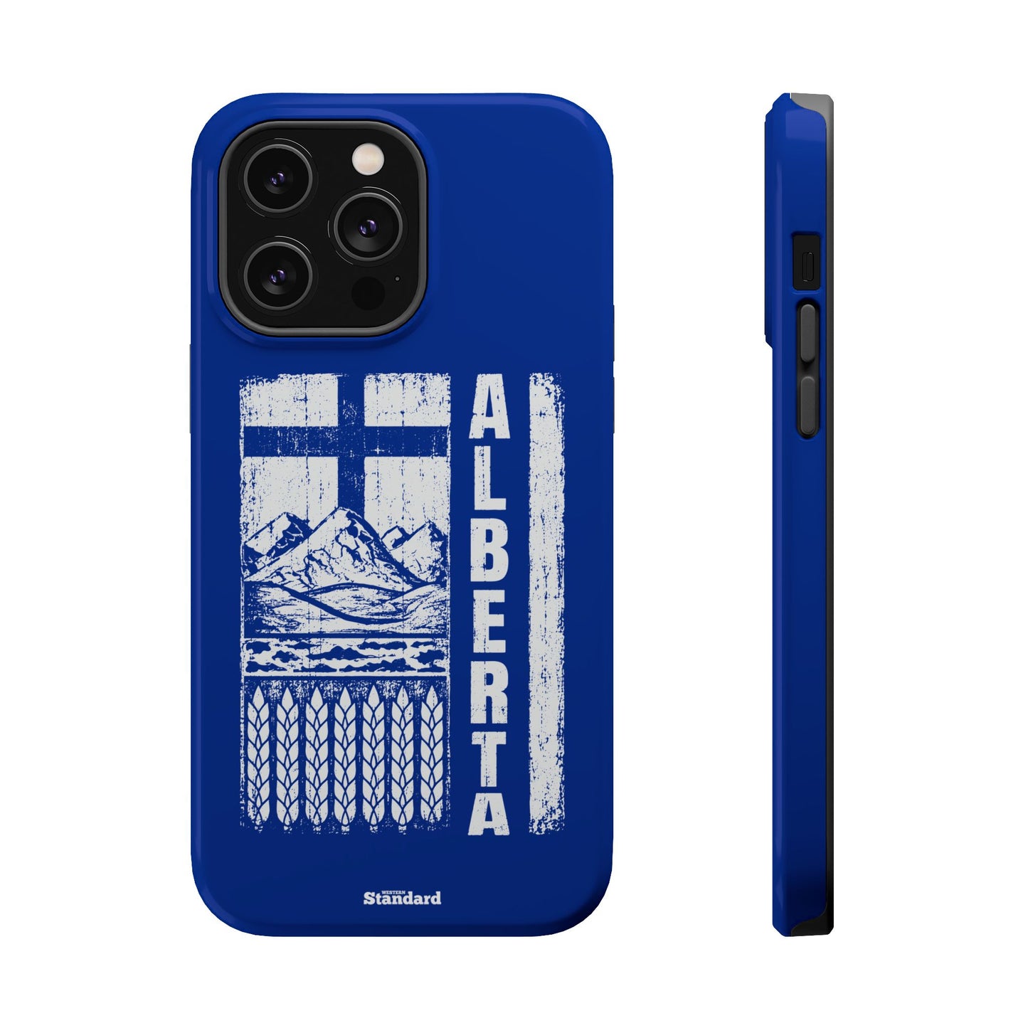 Rugged Alberta Blue MagSafe Phone Case