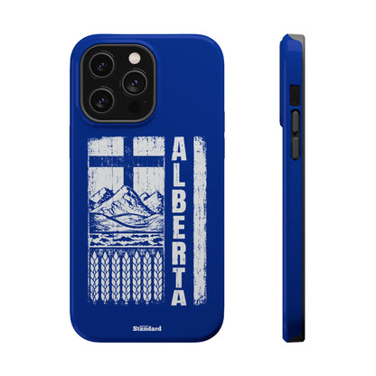 Rugged Alberta Blue MagSafe Phone Case