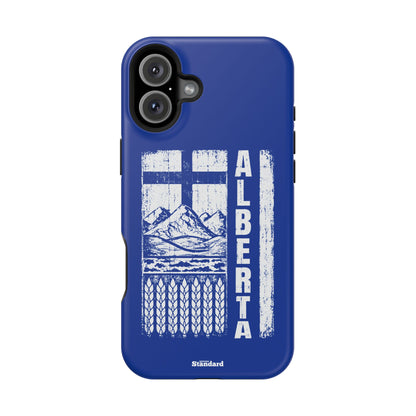 Rugged Alberta Blue MagSafe Phone Case