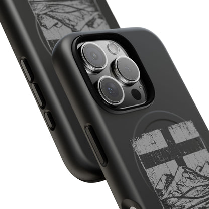 Rugged Alberta Shield Black MagSafe Premium Case