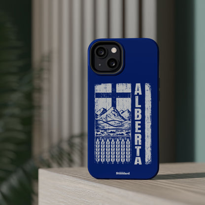 Rugged Alberta Blue MagSafe Phone Case