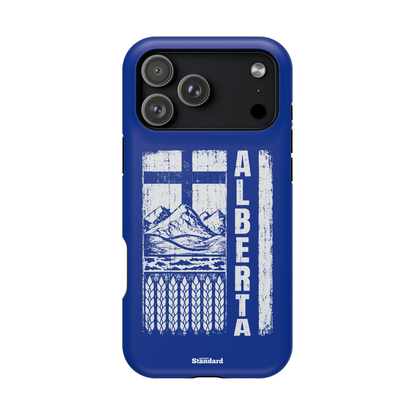 Rugged Alberta Blue MagSafe Phone Case