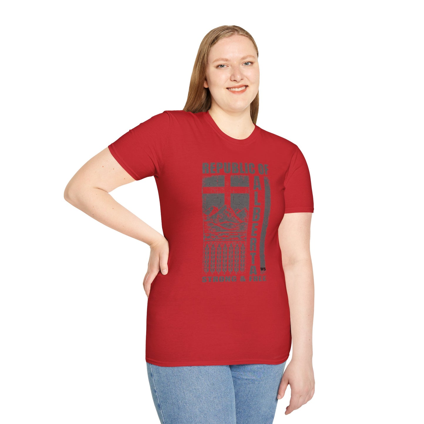 Republic of Alberta Unisex Softstyle T-Shirt